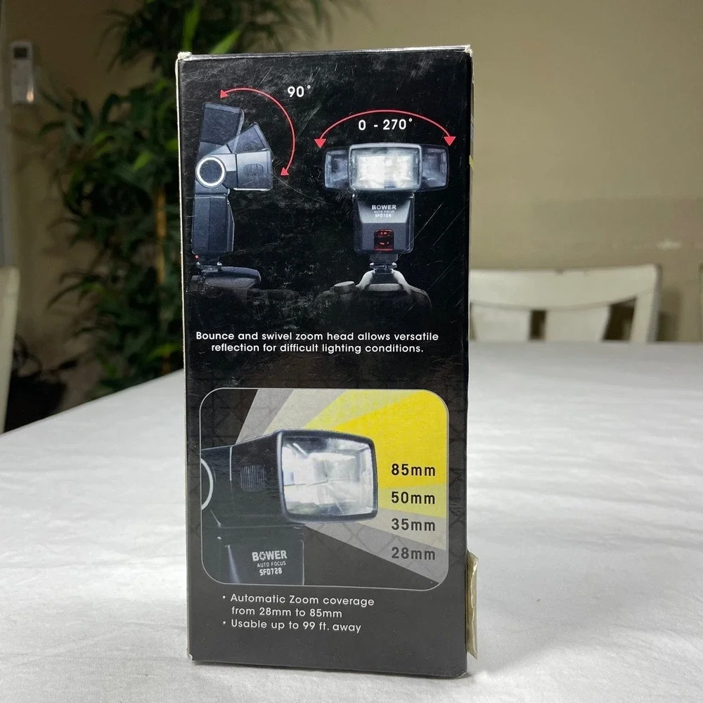 Bower SFD728N Dedicated Autofocus‎ i-TTL Flash for Nikon DSLR Camera See Pics